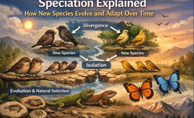 Speciering Explained: How New Species Evolve and Adapt Over Time