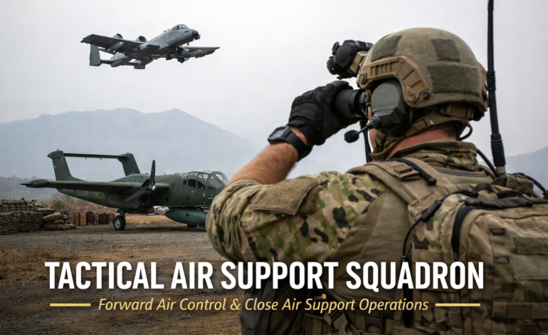 Tactical Air Support Squadron Explained: Roles, Missions, and Impact